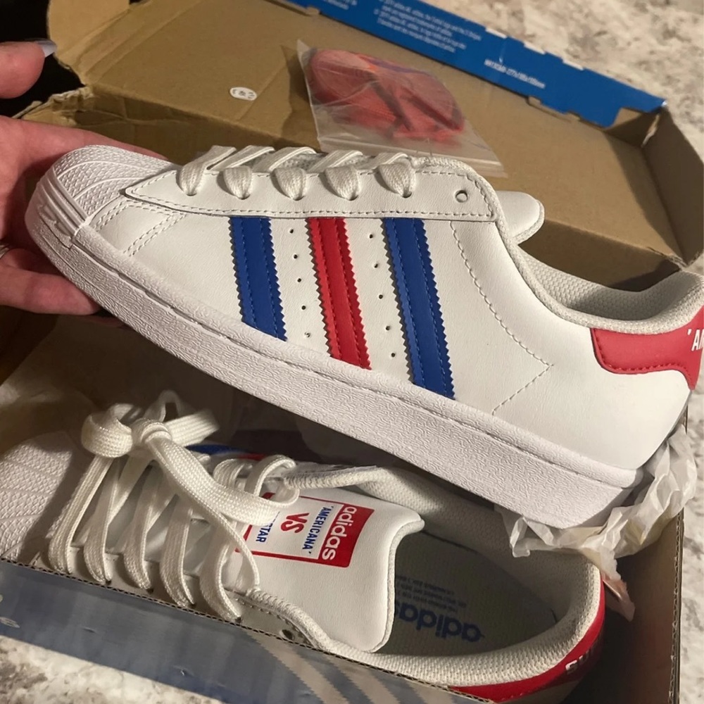 Brand new Americana Adidas kids size 3.5